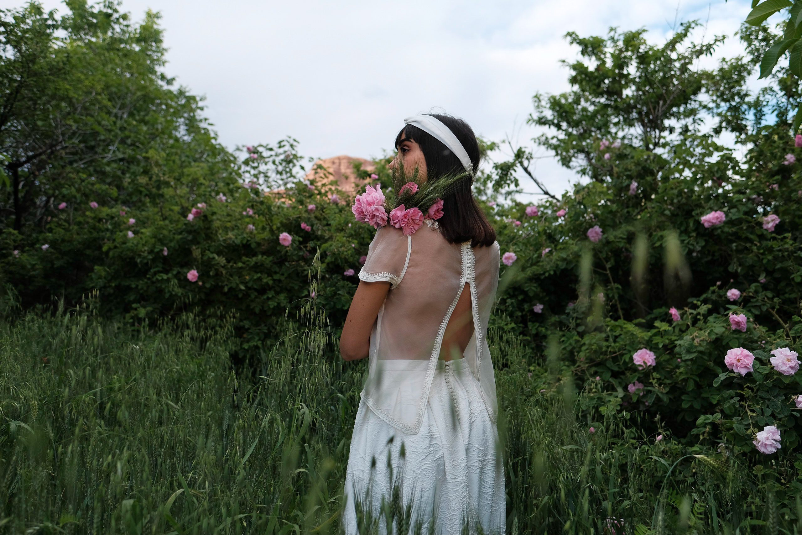 4.0 Houda skirt and sameen top Zineb turban