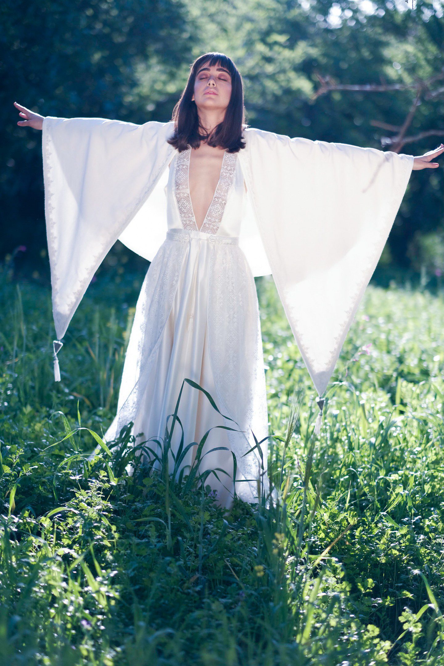 6.9 Lamya Dress Amina Cape