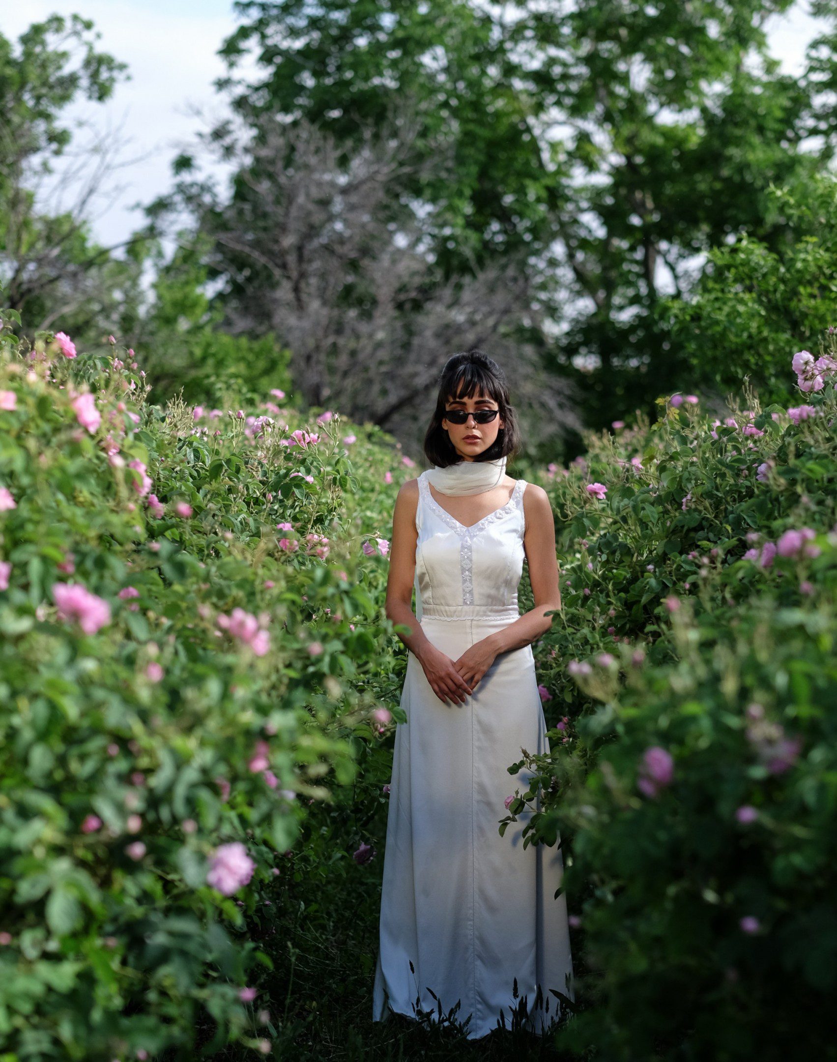 7.1 Maram Dress Fatima veil Arinass Hairclip