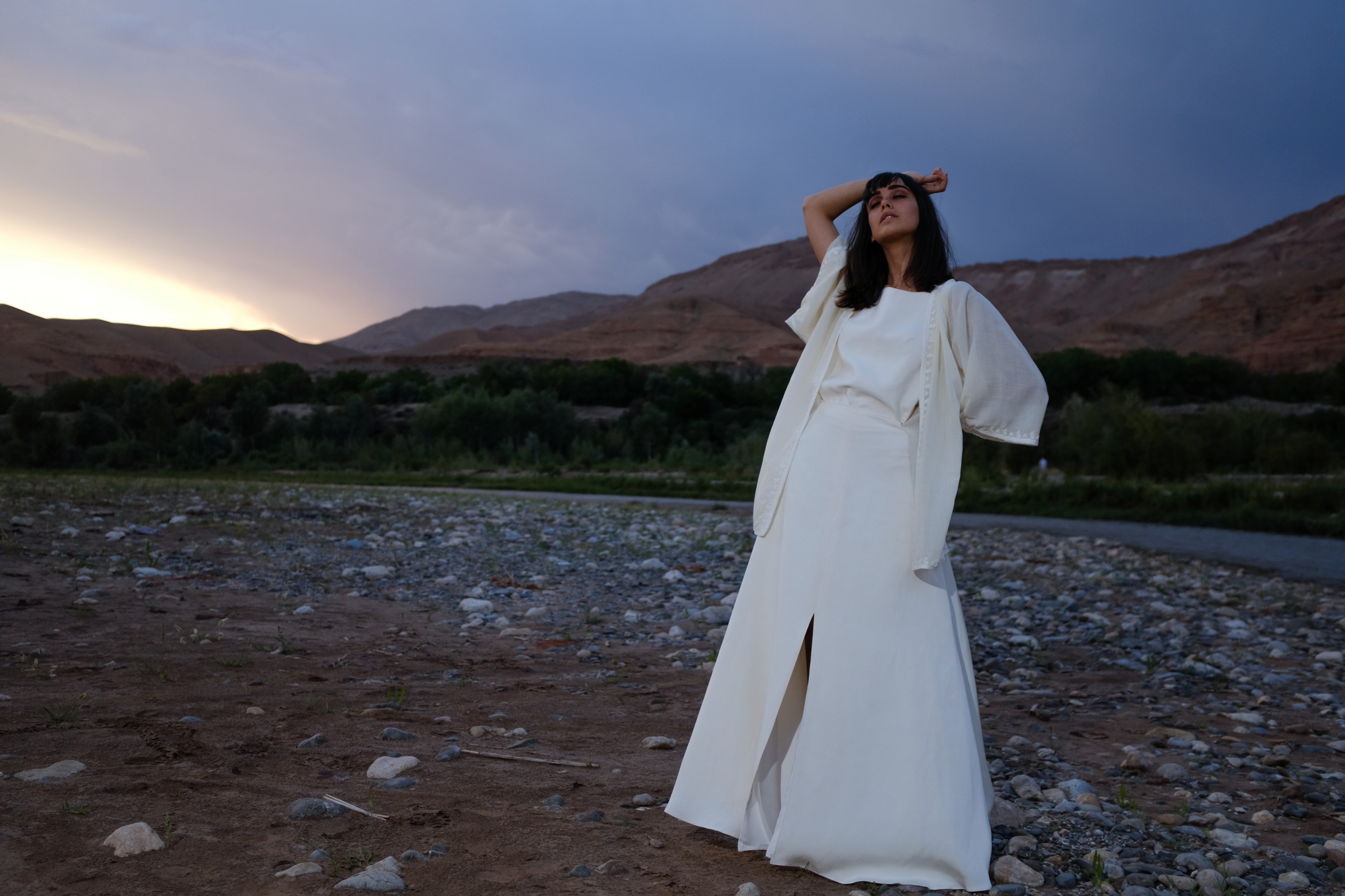 9.2Rime top Sheima skirt samira kimono