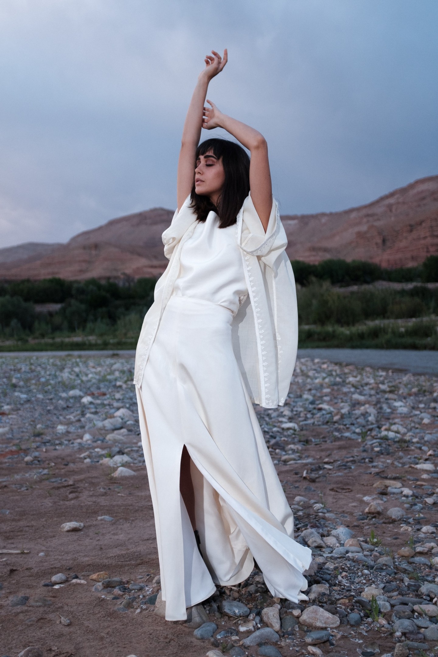 9.3Rime top Sheima skirt samira kimono