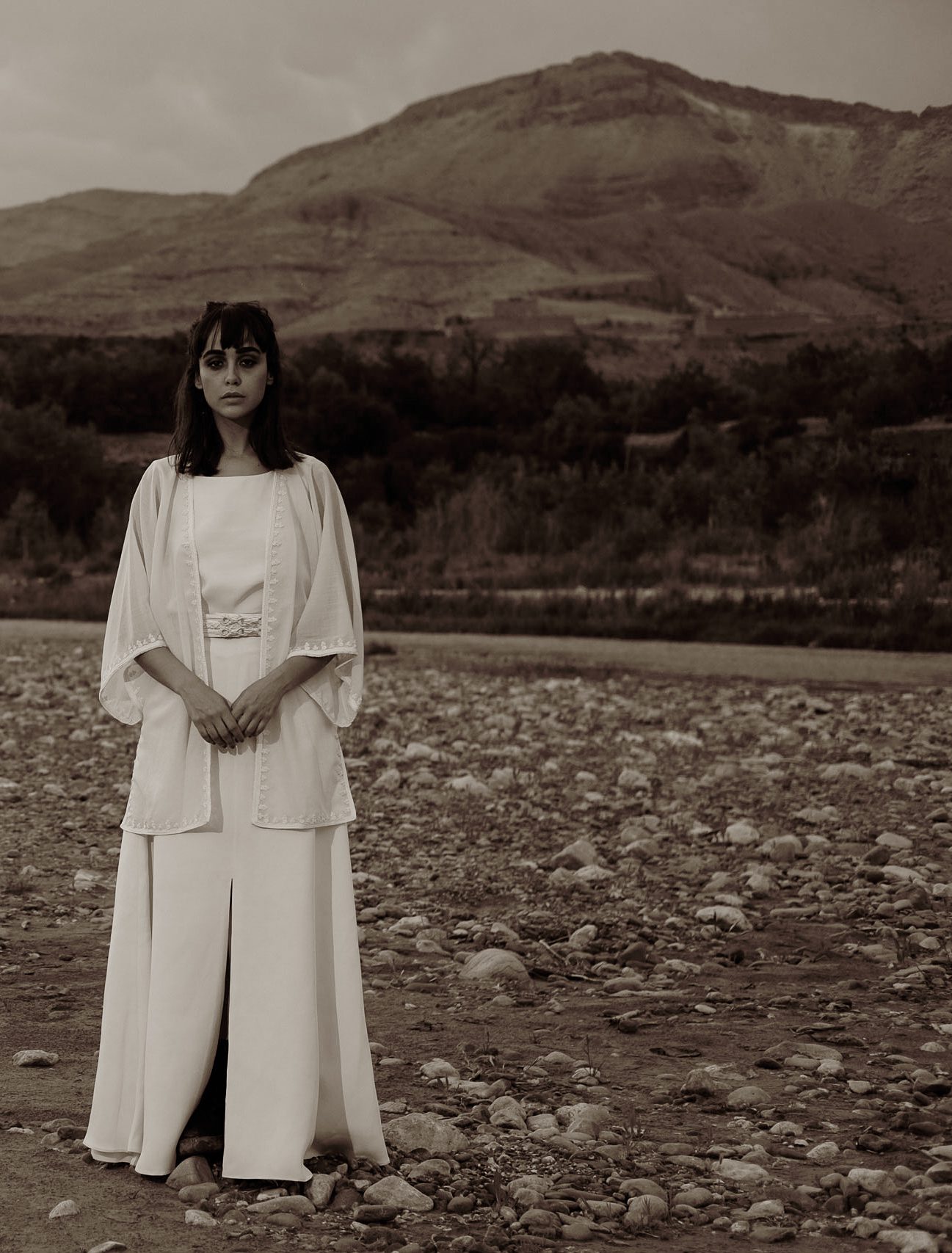 9.4Rime top Sheima skirt samira kimono tilila belt